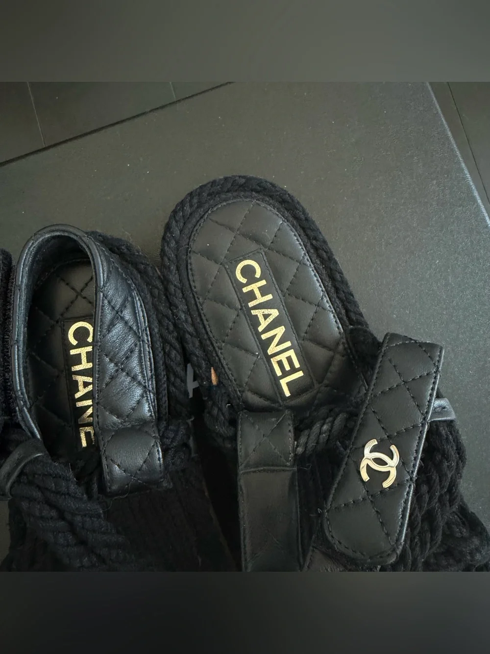 Original Chanel Sandals